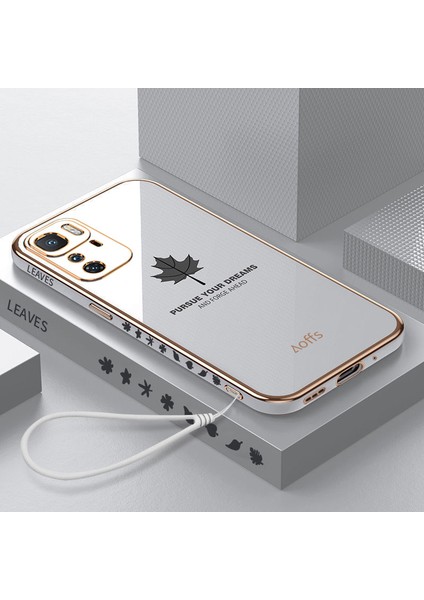 Xiaomi Redmi Note 10 Pro Için Telefon Kılıfı Kemerli Elektrolizle Telefon Kılıfı (Yurt Dışından)