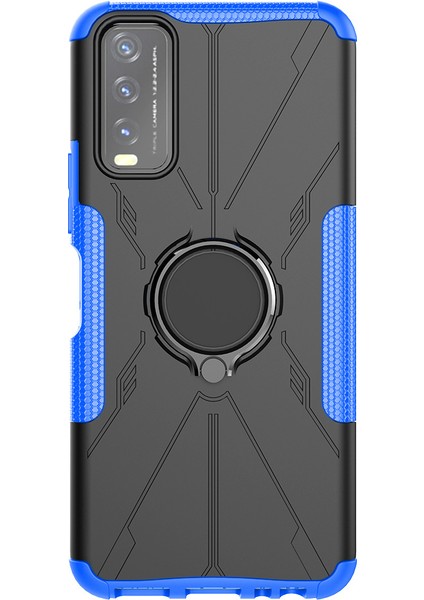 Vivo Y20 Halkalı Standlı Telefon Kılıfı (Yurt Dışından)