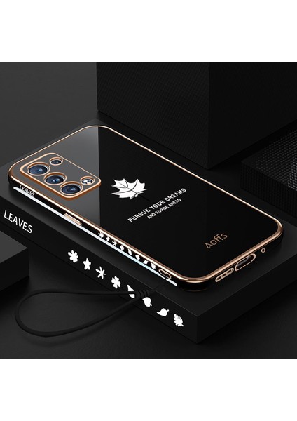 Oppo Reno 6 Pro Plus Kemerli Elektroliz Kaplama Telefon Kılıfı (Yurt Dışından)