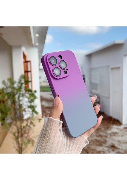 İphone 14 Pro Max Degrade Mat Telefon Kılıfı (Yurt Dışından)