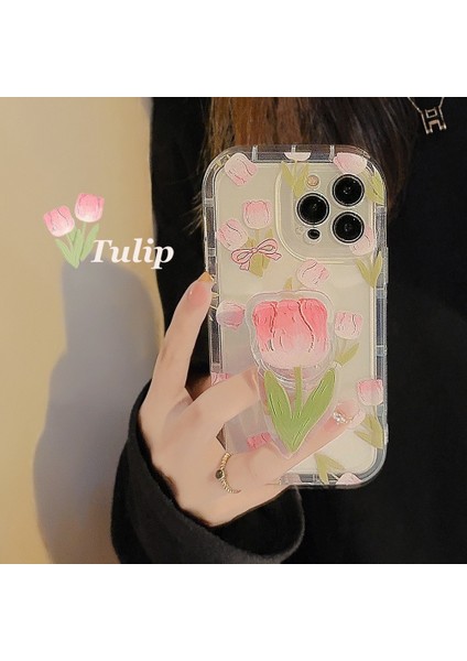 Iphone 11 Pro Max Quicksand Tutuculu Çiçekli Telefon Kılıfı (Yurt Dışından)