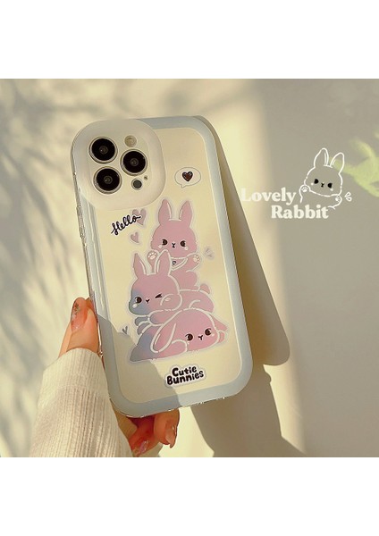 Telefon Kılıfı Iphone 14 Plus Lazer Tavşan Telefon Kılıfı (Yurt Dışından) fiyatları