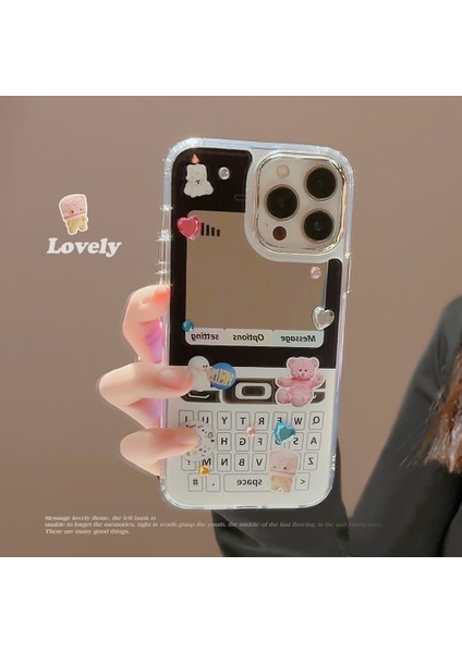 Telefon Kılıfı Iphone 14 Ayna Pırlanta Telefon Kılıfı (Yurt Dışından)