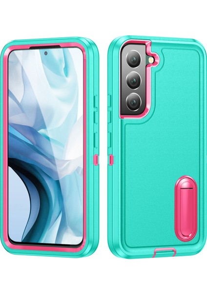 Samsung Galaxy A13 Standlı Sağlam Kauçuk Telefon Kılıfı (Yurt Dışından)
