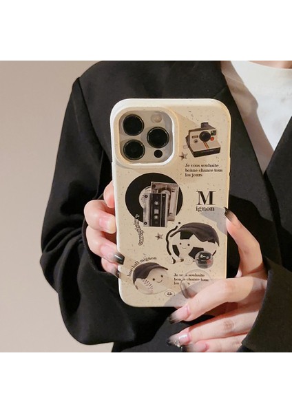 Iphone 12 Mini Retro Telefon Kılıfı (Yurt Dışından)