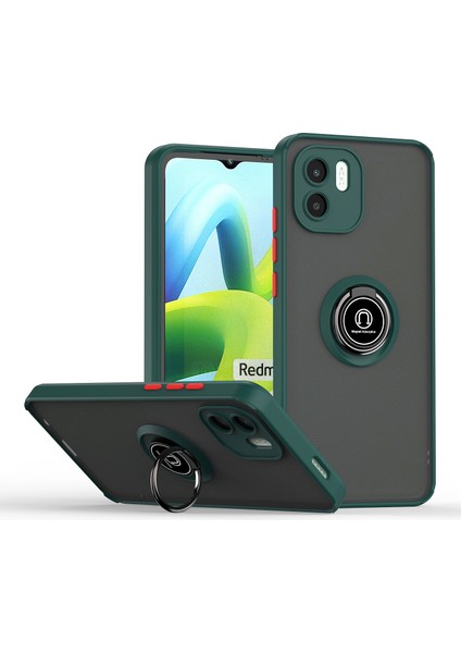 Xiaomi Redmi A1 Plus Halka Tutuculu Darbeye Dayanıklı Telefon Kılıfı (Yurt Dışından)