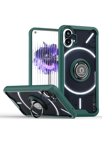 Nothing Phone 1 Halka Tutuculu Darbeye Dayanıklı Telefon Kılıfı (Yurt Dışından)