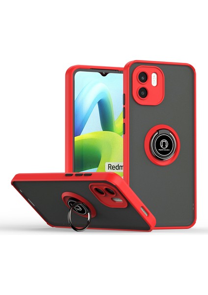 Xiaomi Redmi A1 Plus Halka Tutuculu Darbeye Dayanıklı Telefon Kılıfı (Yurt Dışından)