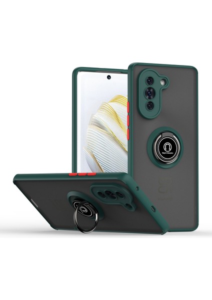 Huawei Nova Y61 Halka Tutuculu Darbeye Dayanıklı Telefon Kılıfı (Yurt Dışından)