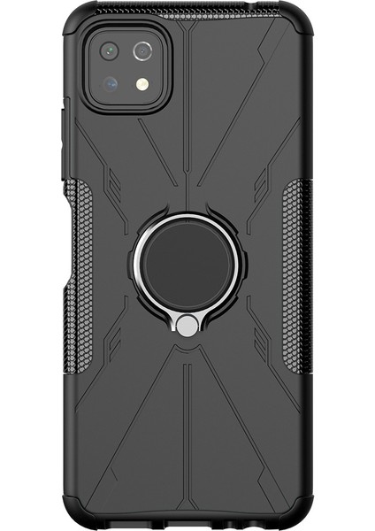 Samsung Galaxy A22 5g Halkalı Standlı Telefon Kılıfı (Yurt Dışından)