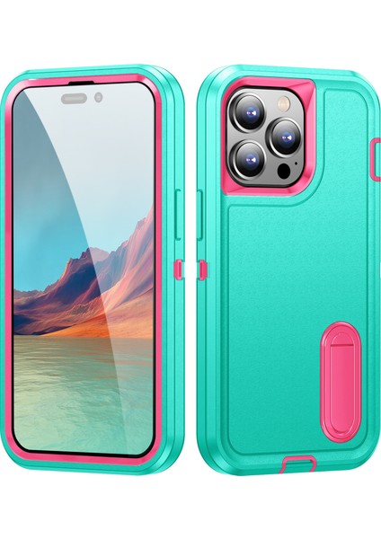 İphone 11 Pro Standlı Sağlam Kauçuk Telefon Kılıfı (Yurt Dışından)
