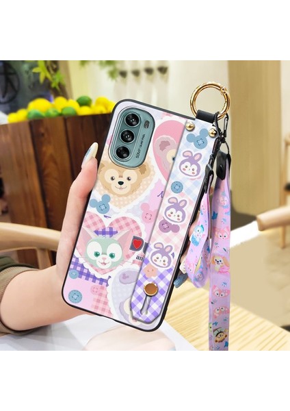 Telefon Kılıfı Motorola Moto G62 5g Bileklikli Karikatür Telefon Kılıfı (Yurt Dışından) fiyatları