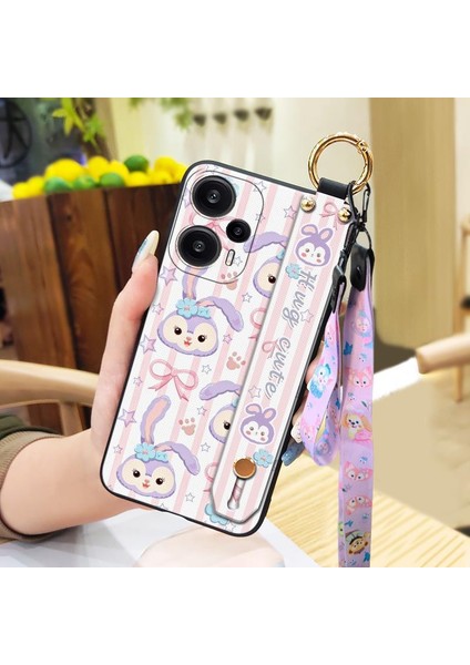 Telefon Kılıfı Redmi Note12 Turbo Bileklikli Karikatür Telefon Kılıfı (Yurt Dışından)