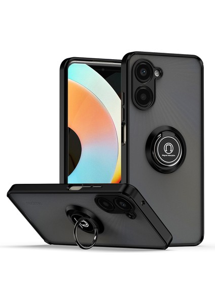 Oppo Realme 11 Pro Halka Tutuculu Darbeye Dayanıklı Telefon Kılıfı (Yurt Dışından)