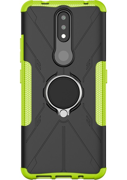 Nokia 2.4 Halkalı Standlı Telefon Kılıfı (Yurt Dışından)