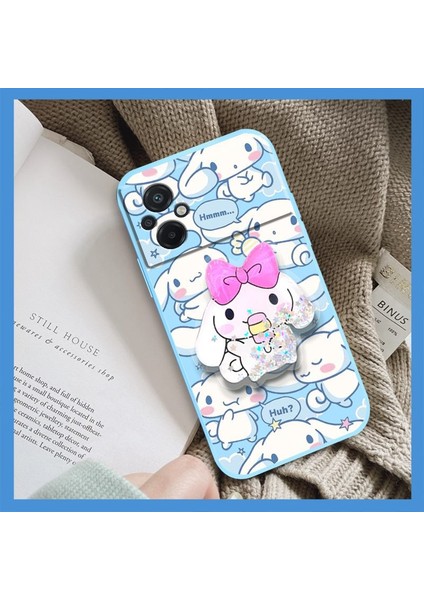 Telefon Kılıfı Xiaomi Poco M5 4g Dönen Standlı Parıltılı Telefon Kılıfı (Yurt Dışından)