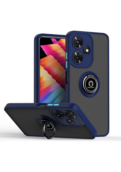 Tecno Spark 6 Go Halka Tutuculu Darbeye Dayanıklı Telefon Kılıfı (Yurt Dışından)