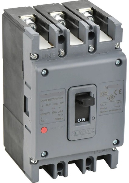 Valta Kompakt Şalter 3X160A Sabit