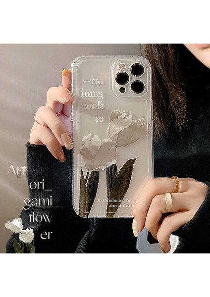 Iphone 7/8/Se Temizle Çiçek Telefon Kılıfı (Yurt Dışından)