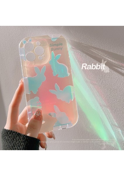 Telefon Kılıfı Iphone 14 Pro Lazer Tavşan Telefon Kılıfı (Yurt Dışından) fiyatları