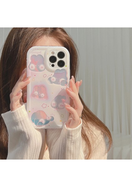 Telefon Kılıfı Iphone 14 Pro Lazer Tavşan Telefon Kılıfı (Yurt Dışından) modelleri