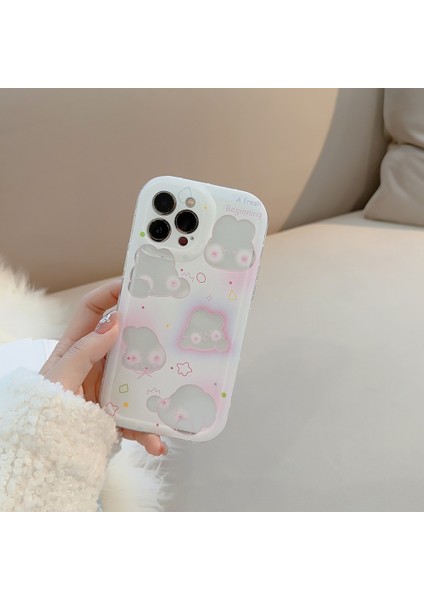 Telefon Kılıfı Iphone 14 Pro Lazer Tavşan Telefon Kılıfı (Yurt Dışından) fırsatları