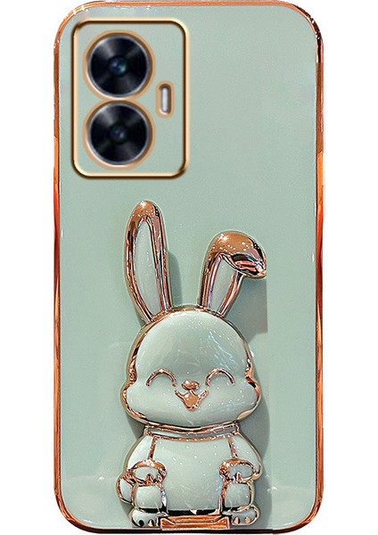 Oppo Realme C55 Braketli Elektroliz Telefon Kılıfı (Yurt Dışından)