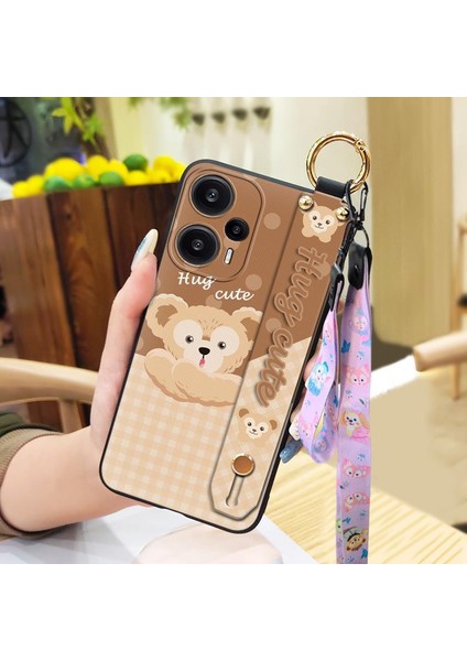 Telefon Kılıfı Redmi Note12 Turbo Bileklikli Karikatür Telefon Kılıfı (Yurt Dışından)