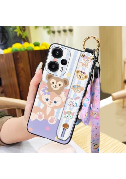 Telefon Kılıfı Redmi Note12 Turbo Bileklikli Karikatür Telefon Kılıfı (Yurt Dışından)