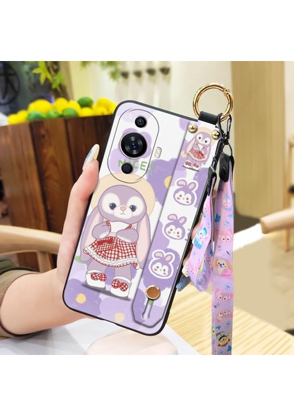 Telefon Kılıfı Huawei Nova 11 Bileklikli Karikatür Telefon Kılıfı (Yurt Dışından)