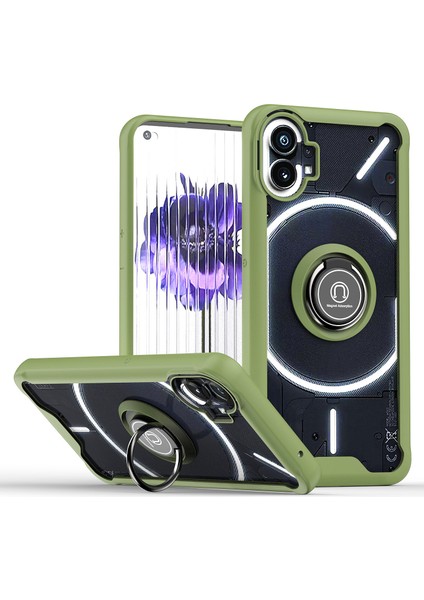 Nothing Phone 1 Halka Tutuculu Darbeye Dayanıklı Telefon Kılıfı (Yurt Dışından)