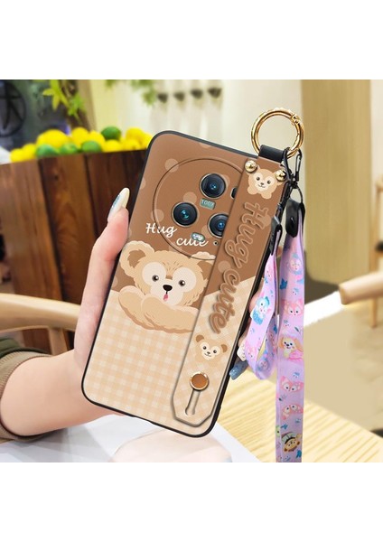 Telefon Kılıfı Huawei Honor Magic 5 Pro Bileklikli Karikatür Telefon Kılıfı (Yurt Dışından)