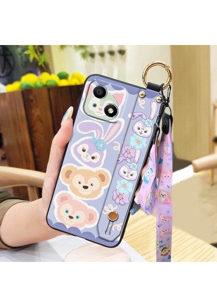 Telefon Kılıfı Huawei Honor Play 30 Bileklikli Karikatür Telefon Kılıfı (Yurt Dışından)