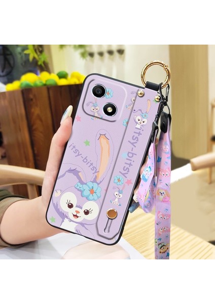 Telefon Kılıfı Huawei Honor Play 30 Bileklikli Karikatür Telefon Kılıfı (Yurt Dışından)