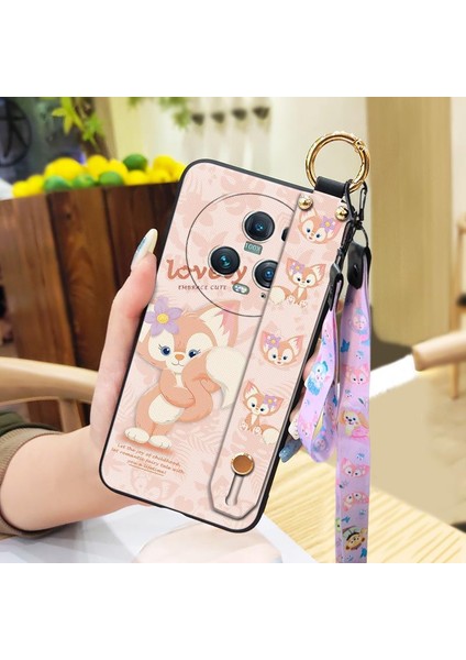 Telefon Kılıfı Huawei Honor Magic 5 Pro Bileklikli Karikatür Telefon Kılıfı (Yurt Dışından)