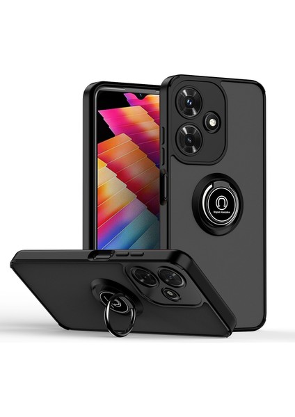 Infinix Hot 10 Play Halka Tutuculu Darbeye Dayanıklı Telefon Kılıfı (Yurt Dışından)