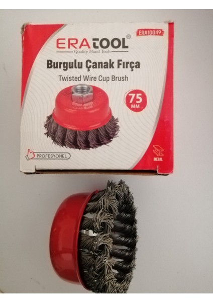 Burgulu Saçak Fırça 75 mm