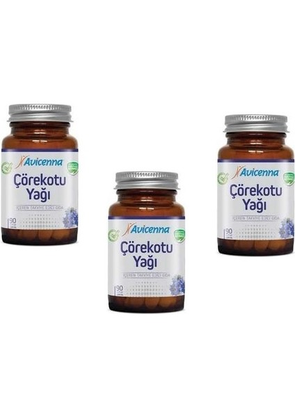 Çörek Otu Yağı 90 Kapsül 3 Adet