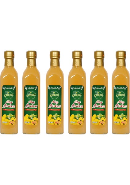 Katkısız Alıç Sirkesi 500 ml x 6 Adet