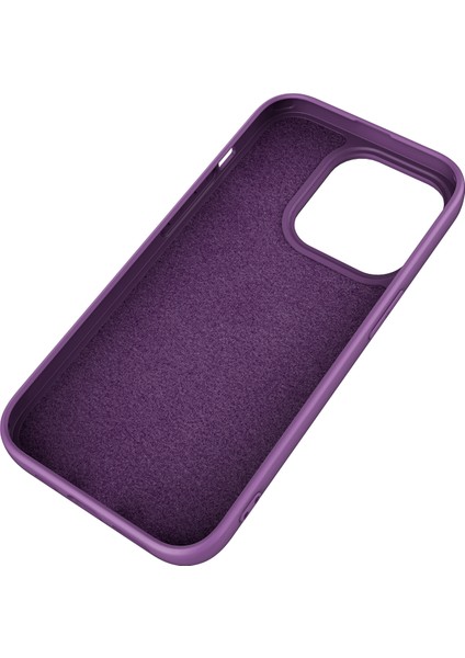 Case 4U Apple iPhone 15 Kılıf Içi Kadife Logosuz Lsr Lansman Silinebilir Arka Kapak Siyah