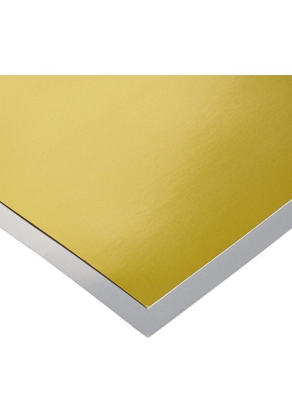 Roco Paper Aynalı Metalik Altın ve Gümüş Fon Karton Seti