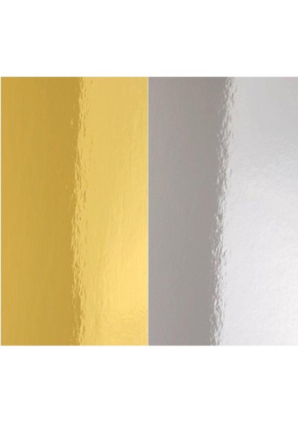 Roco Paper Aynalı Metalik Altın ve Gümüş Fon Karton Seti modelleri