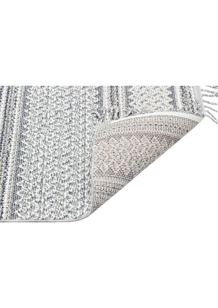 Soho Sh 05 Ivory Grey Hav Toz Vermez Hasır Dokuma Modern Iskandinav Tarz Makine Dokuması Halı fırsatları