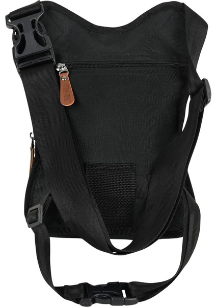 Çok Gözlü Su Geçirmez Siyah Bel Bacak Omuz Motorcu Çantası modelleri