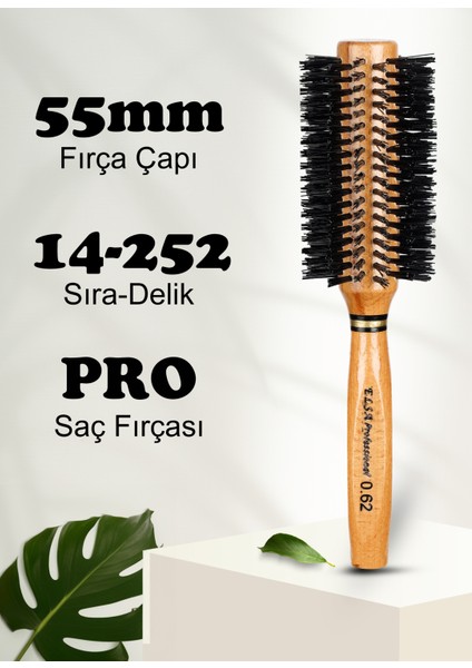 Professional 0.62 Naturel Saç Fırçası modelleri