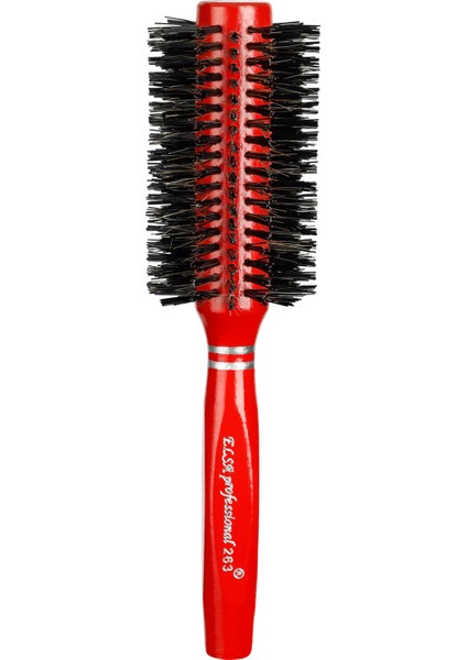 Professional 263 Kırmızı Saç Fırçası