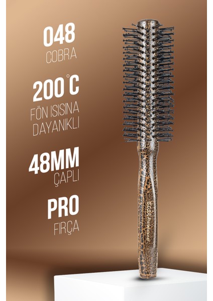 Professional 0.48 Kobra Erkek Saç Fırçası