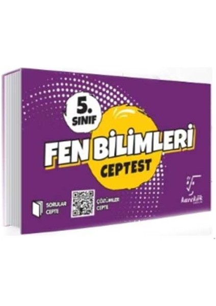 Karekök Yayıncılık 5. Sınıf Cep Test Fen Bilimleri