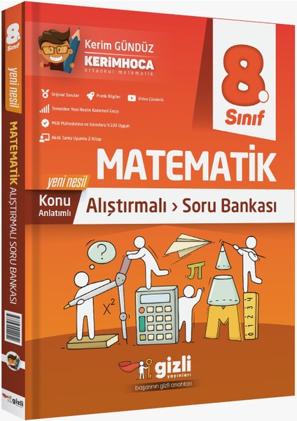 8. Sınıf LGS Matematik Konu Anlatımlı Alıştırmalı Soru Bankası