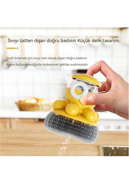 Proud Aoyu Ahtapot Tencere Fırçası Otomatik Sıvı Dolum Tencere Fırçası Mutfak Ev Soba Temizleme Fırçası (Yurt Dışından) fiyatları